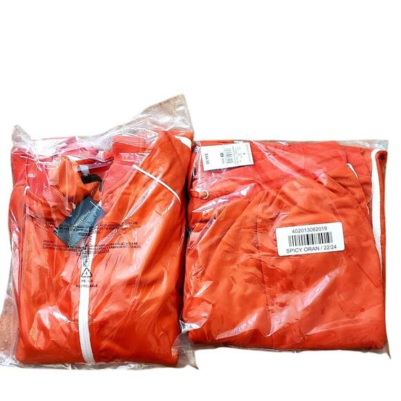 Ashley Stewart Spicy Orange Women's Jacket and Pants Activewear, Size 22/24 - Picture 4 of 7